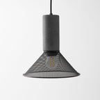 Concrete | Industrial Pendant Light, Cement Hanging Lamp for Kitchen Island, Dining Table and Bar