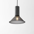 Concrete | Industrial Pendant Light, Cement Hanging Lamp for Kitchen Island, Dining Table and Bar