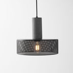 Concrete | Industrial Pendant Light, Cement Hanging Lamp for Kitchen Island, Dining Table and Bar