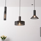 Concrete | Industrial Pendant Light, Cement Hanging Lamp for Kitchen Island, Dining Table and Bar