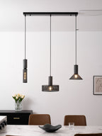 Concrete | Industrial Pendant Light, Cement Hanging Lamp for Kitchen Island, Dining Table and Bar