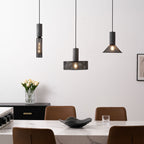 Concrete | Industrial Pendant Light, Cement Hanging Lamp for Kitchen Island, Dining Table and Bar