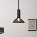 Concrete | Industrial Pendant Light, Cement Hanging Lamp for Kitchen Island, Dining Table and Bar
