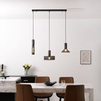 Concrete | Industrial Pendant Light, Cement Hanging Lamp for Kitchen Island, Dining Table and Bar