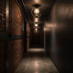 Perch | Ceramic Bird Semi Flush Mount Ceiling Light, Glass Hallway Light Fixture in Brass or Black