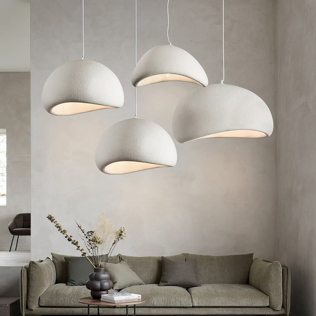 Nubia | Cloud Pendant Light, Sculptural Sphere Chandelier, Organic Hanging Lamp for Bedroom and Living Room