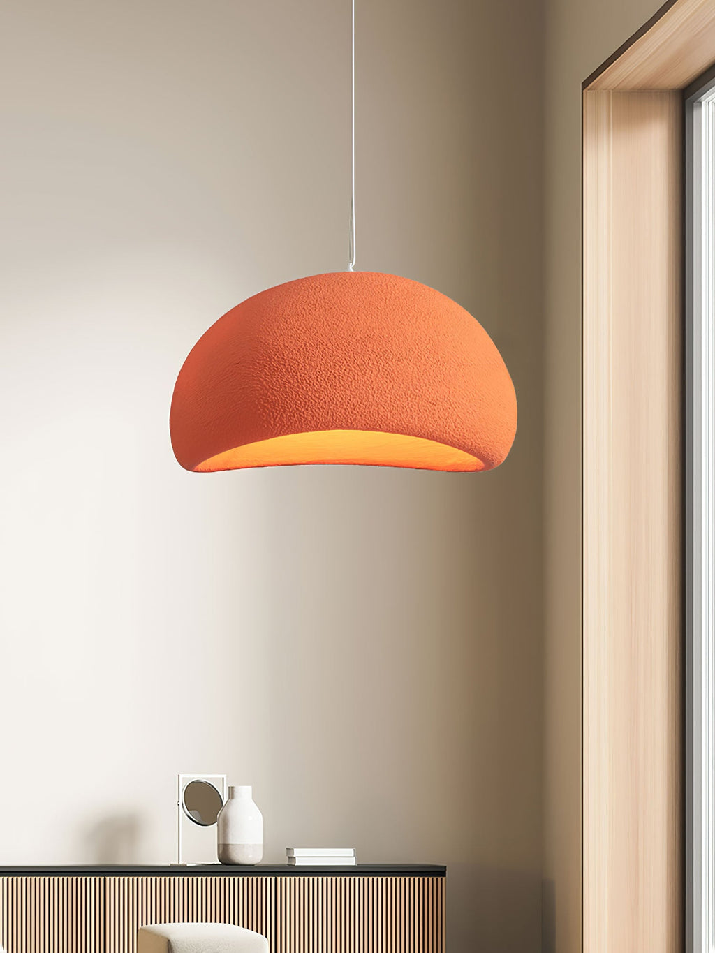 Nubia | Cloud Pendant Light, Sculptural Sphere Chandelier, Organic Hanging Lamp for Bedroom and Living Room