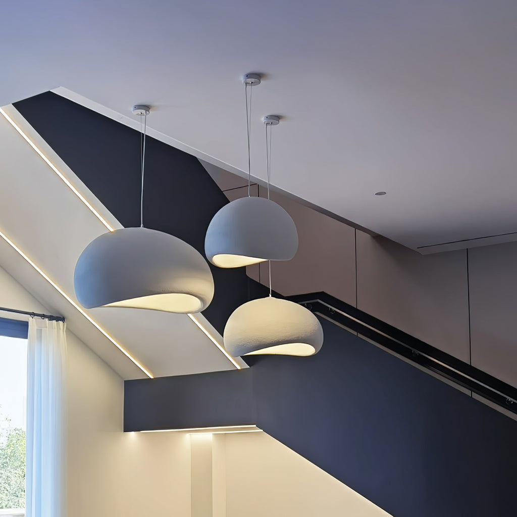 Nubia | Cloud Pendant Light, Sculptural Sphere Chandelier, Organic Hanging Lamp for Bedroom and Living Room
