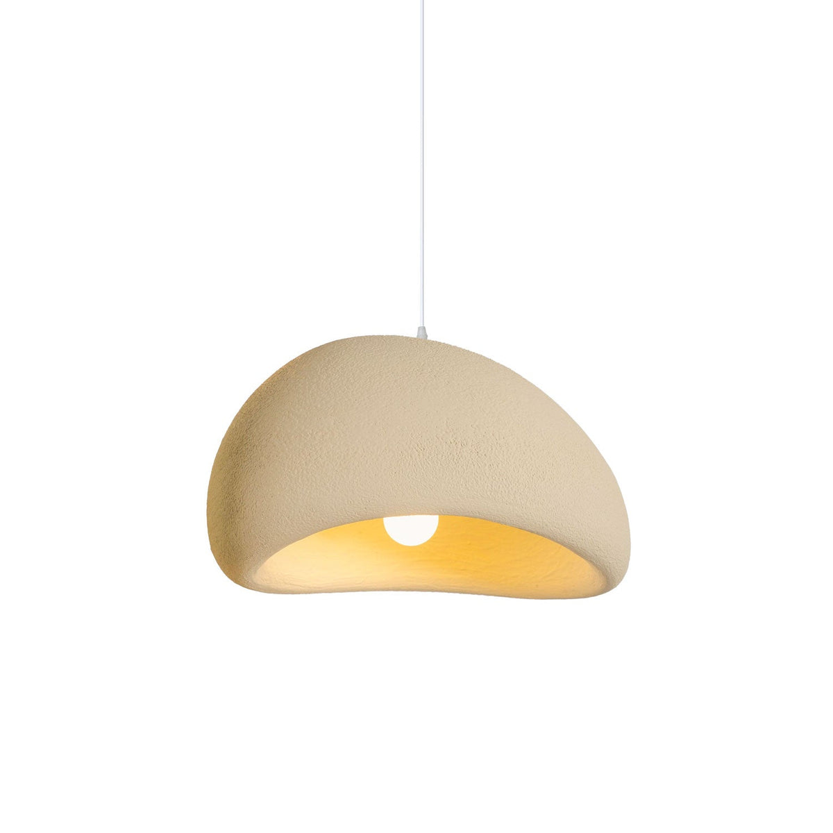 Nubia | Cloud Pendant Light, Sculptural Sphere Chandelier, Organic Hanging Lamp for Bedroom and Living Room