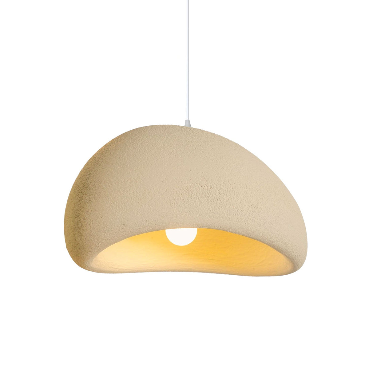 Nubia | Cloud Pendant Light, Sculptural Sphere Chandelier, Organic Hanging Lamp for Bedroom and Living Room