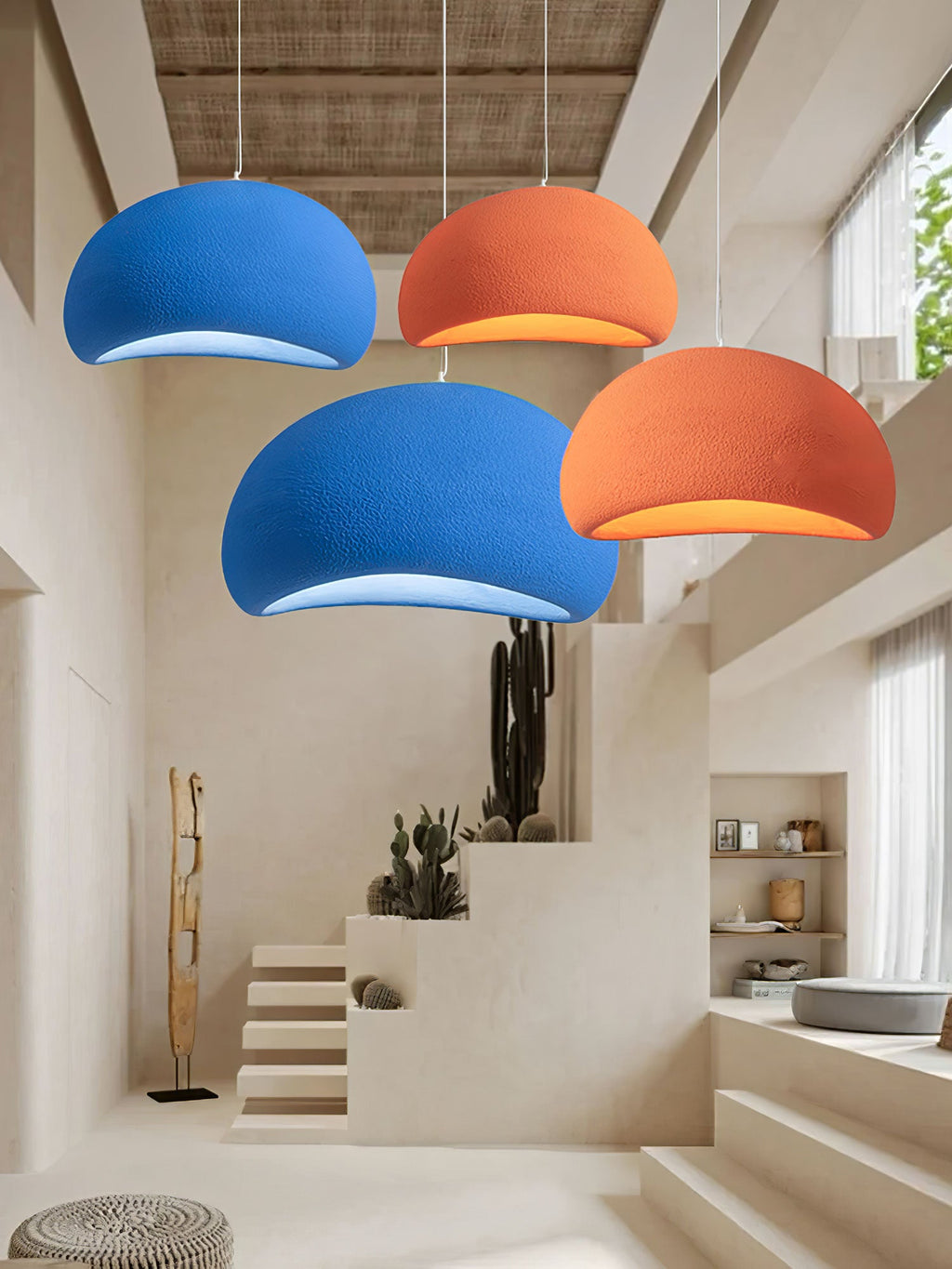 Nubia | Cloud Pendant Light, Sculptural Sphere Chandelier, Organic Hanging Lamp for Bedroom and Living Room