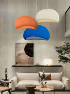 Nubia | Cloud Pendant Light, Sculptural Sphere Chandelier, Organic Hanging Lamp for Bedroom and Living Room