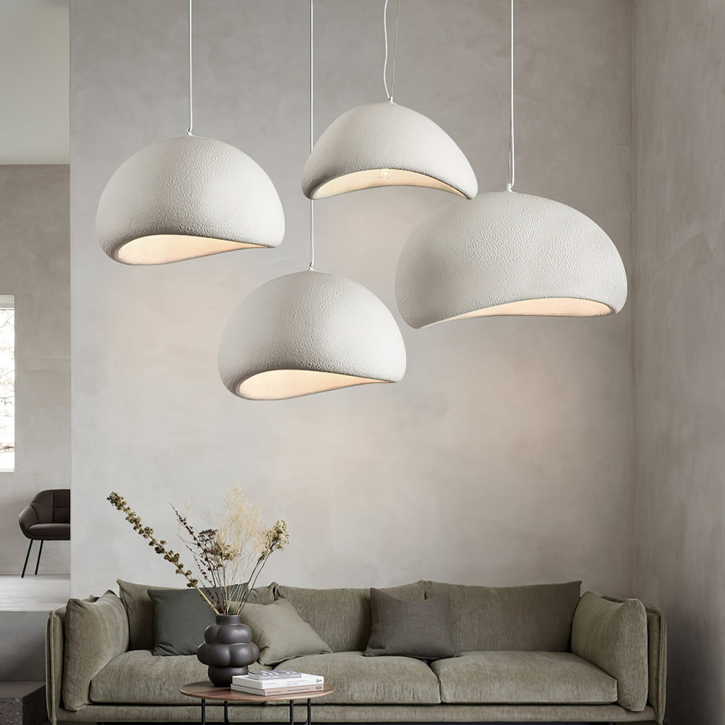 Nubia | Cloud Pendant Light, Sculptural Sphere Chandelier, Organic Hanging Lamp for Bedroom and Living Room