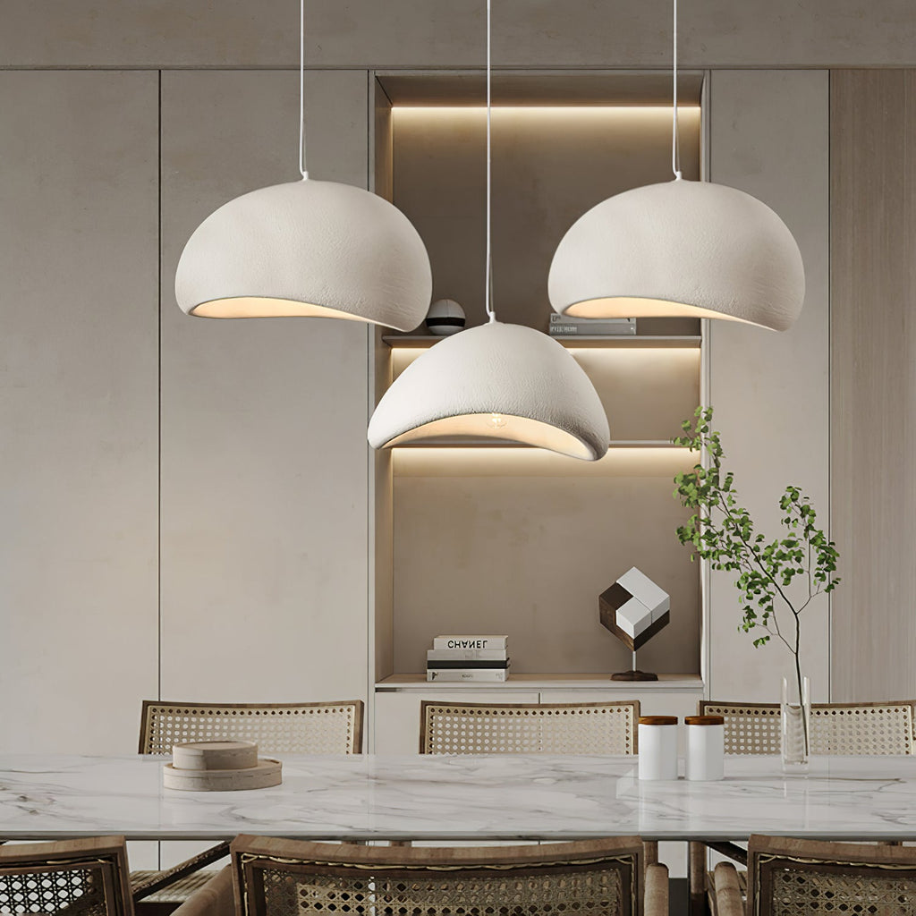 Nubia | Cloud Pendant Light, Sculptural Sphere Chandelier, Organic Hanging Lamp for Bedroom and Living Room