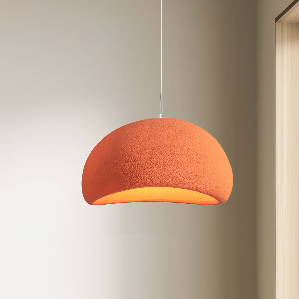 Nubia | Cloud Pendant Light, Sculptural Sphere Chandelier, Organic Hanging Lamp for Bedroom and Living Room