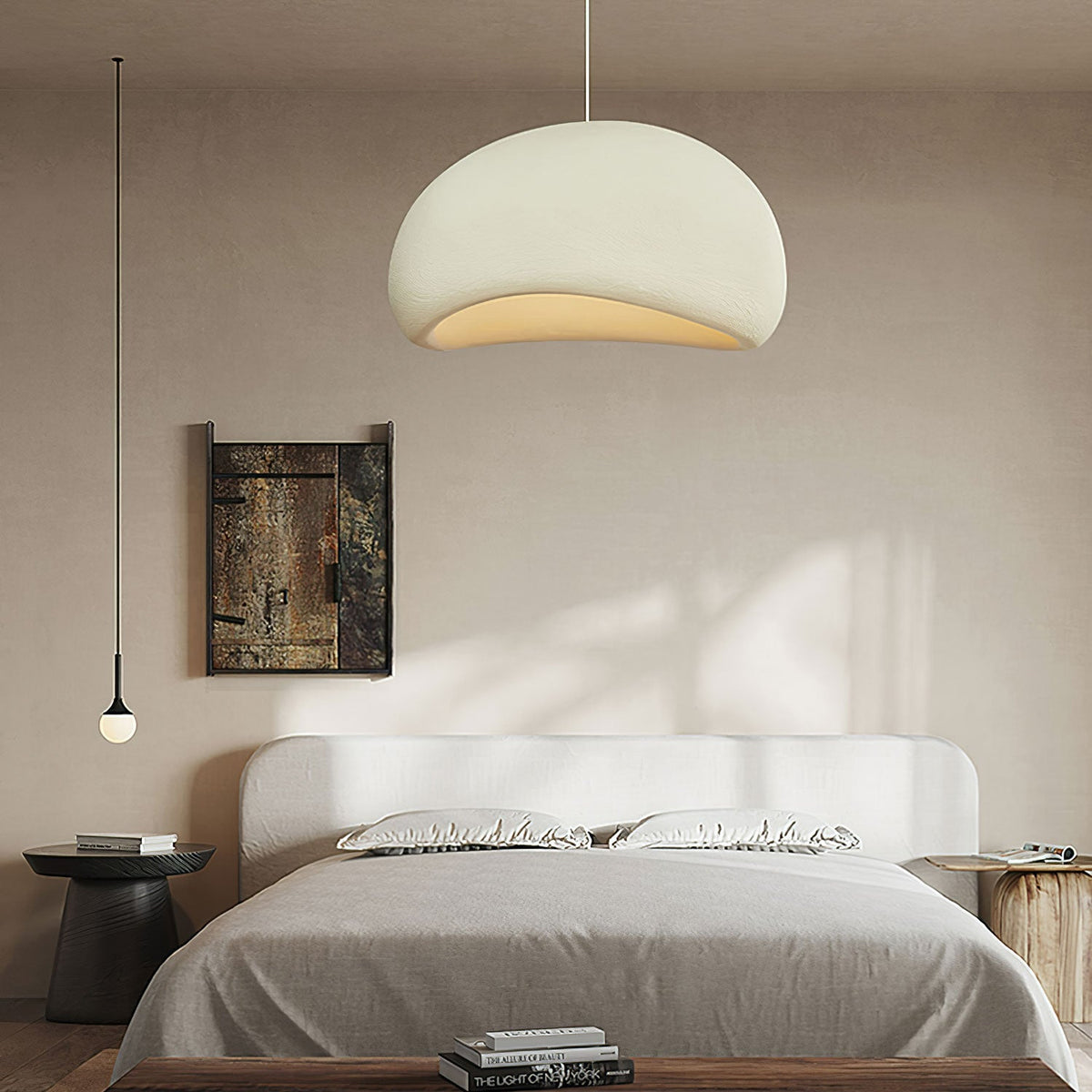 Nubia | Cloud Pendant Light, Sculptural Sphere Chandelier, Organic Hanging Lamp for Bedroom and Living Room