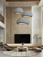 Nubia | Cloud Pendant Light, Sculptural Sphere Chandelier, Organic Hanging Lamp for Bedroom and Living Room