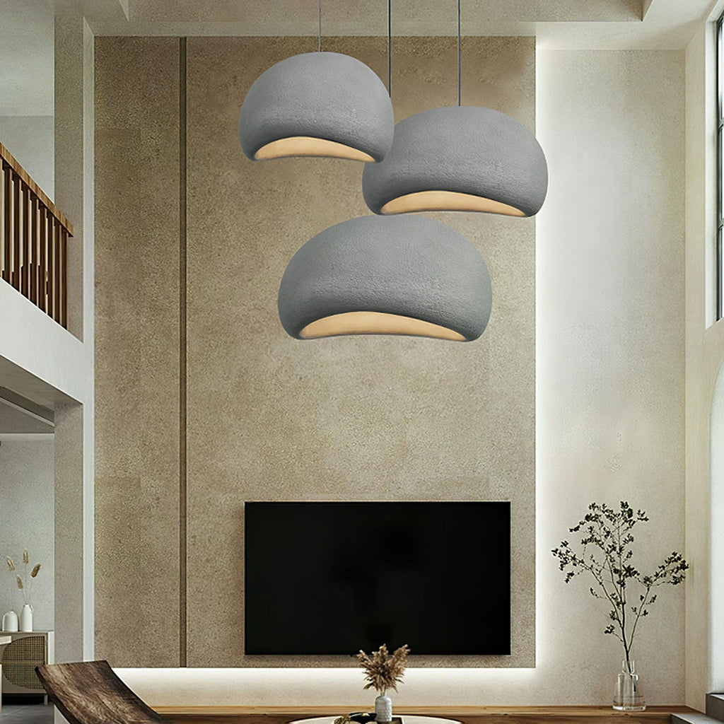 Nubia | Cloud Pendant Light, Sculptural Sphere Chandelier, Organic Hanging Lamp for Bedroom and Living Room