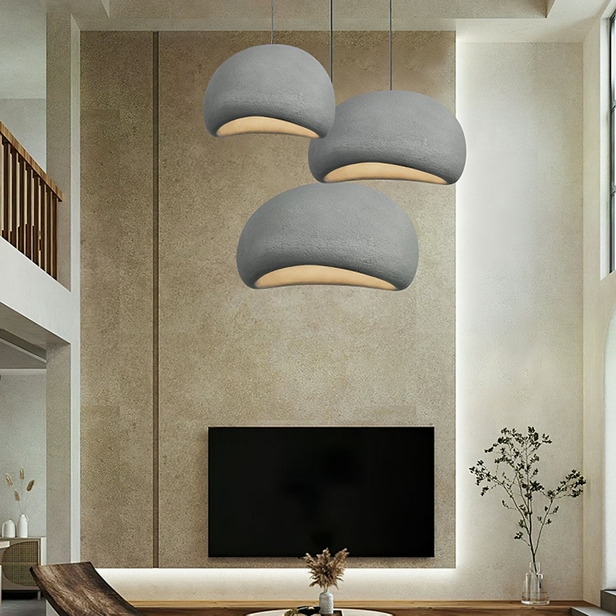 Nubia | Cloud Pendant Light, Sculptural Sphere Chandelier, Organic Hanging Lamp for Bedroom and Living Room