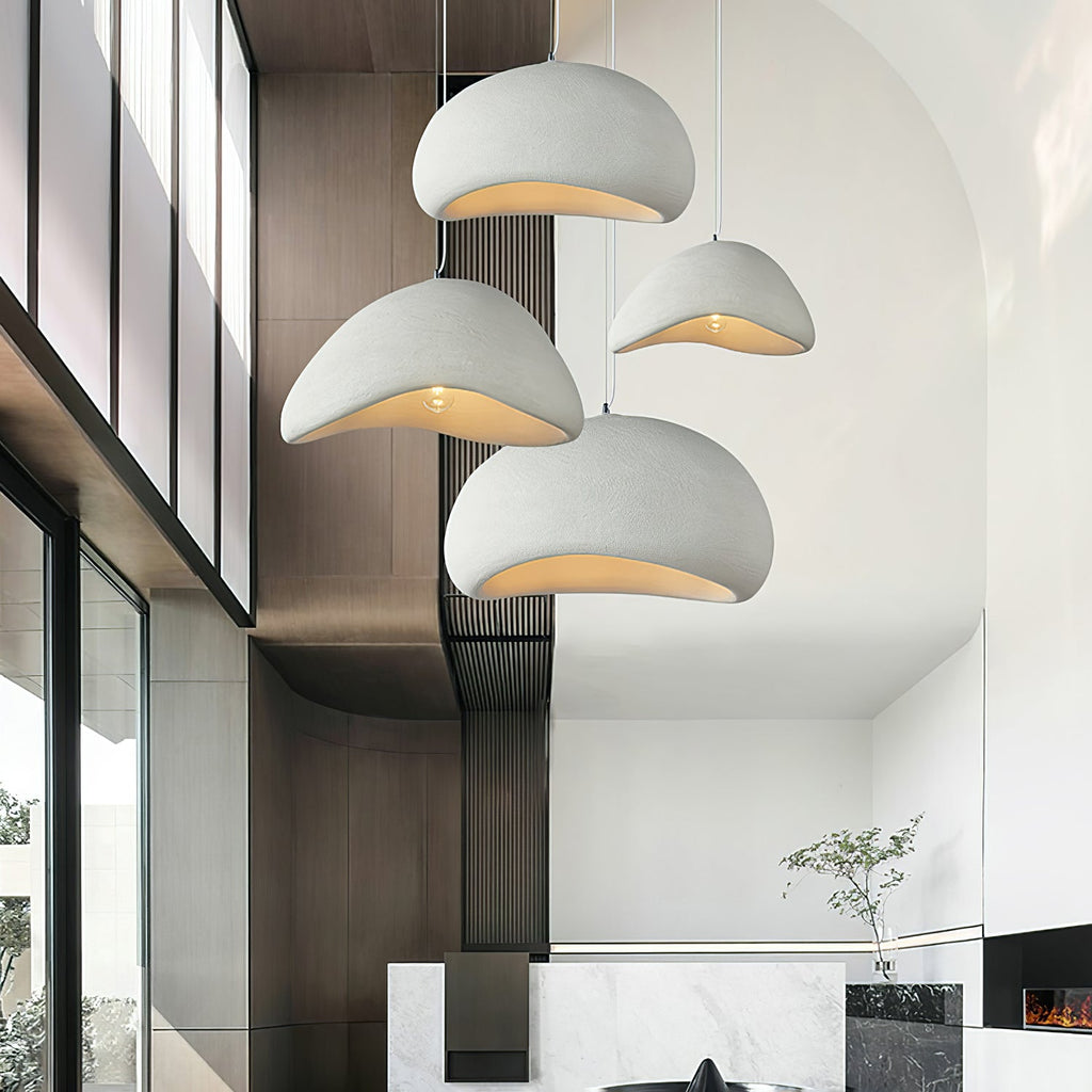 Nubia | Cloud Pendant Light, Sculptural Sphere Chandelier, Organic Hanging Lamp for Bedroom and Living Room