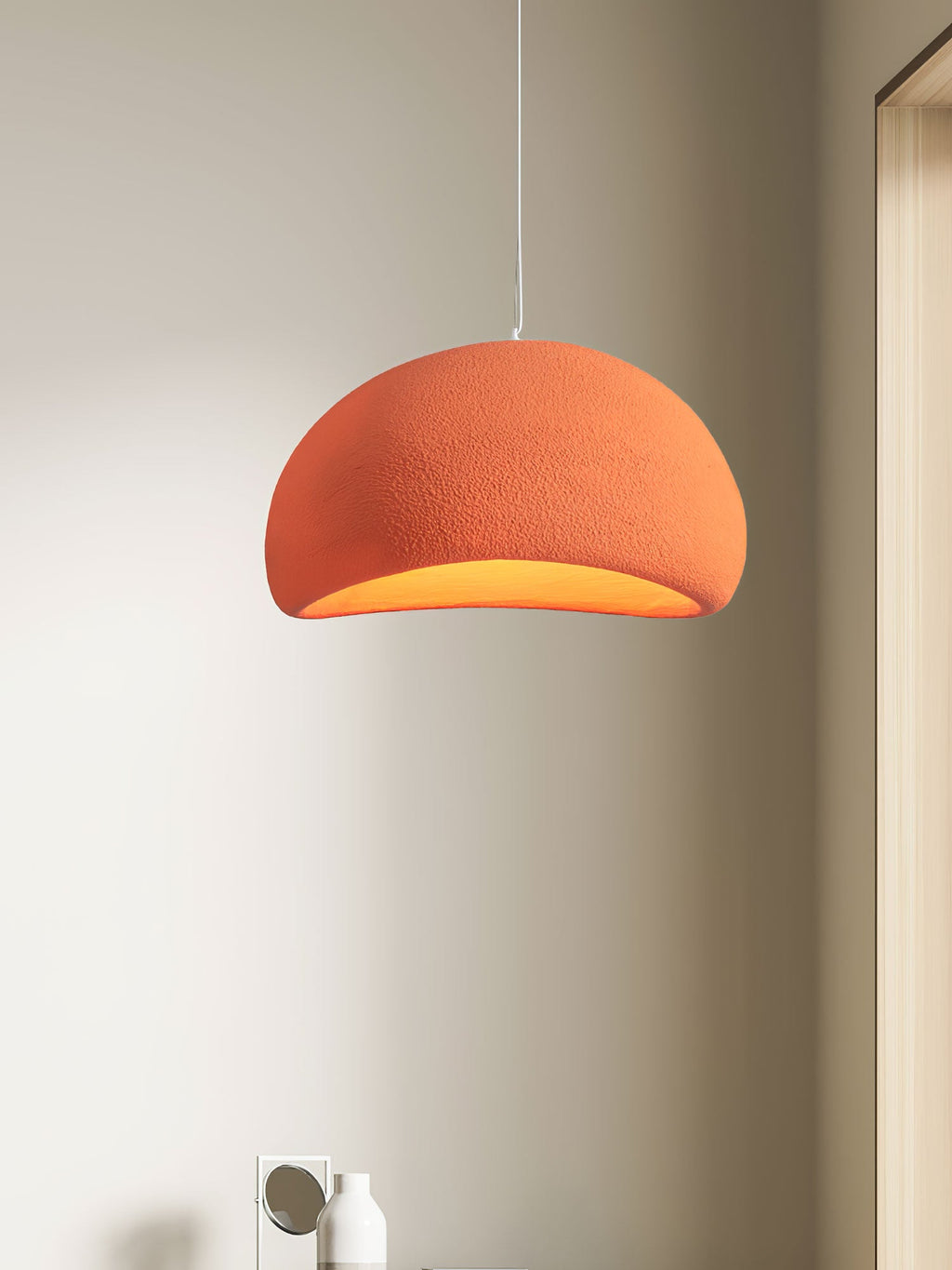 Nubia | Cloud Pendant Light, Sculptural Sphere Chandelier, Organic Hanging Lamp for Bedroom and Living Room