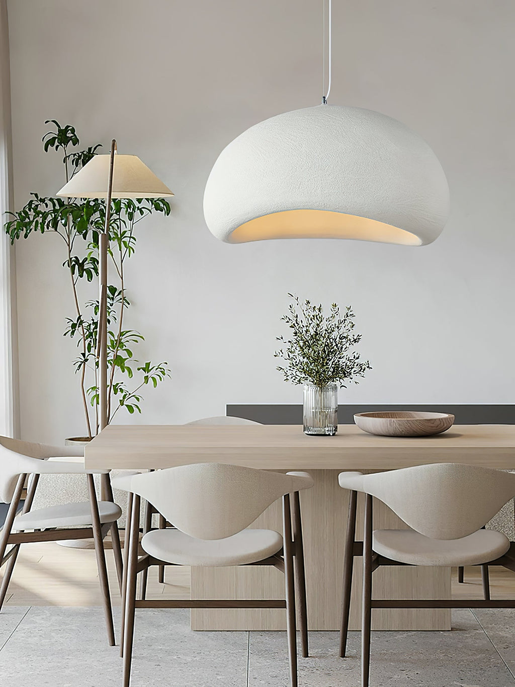Nubia | Cloud Pendant Light, Sculptural Sphere Chandelier, Organic Hanging Lamp for Bedroom and Living Room