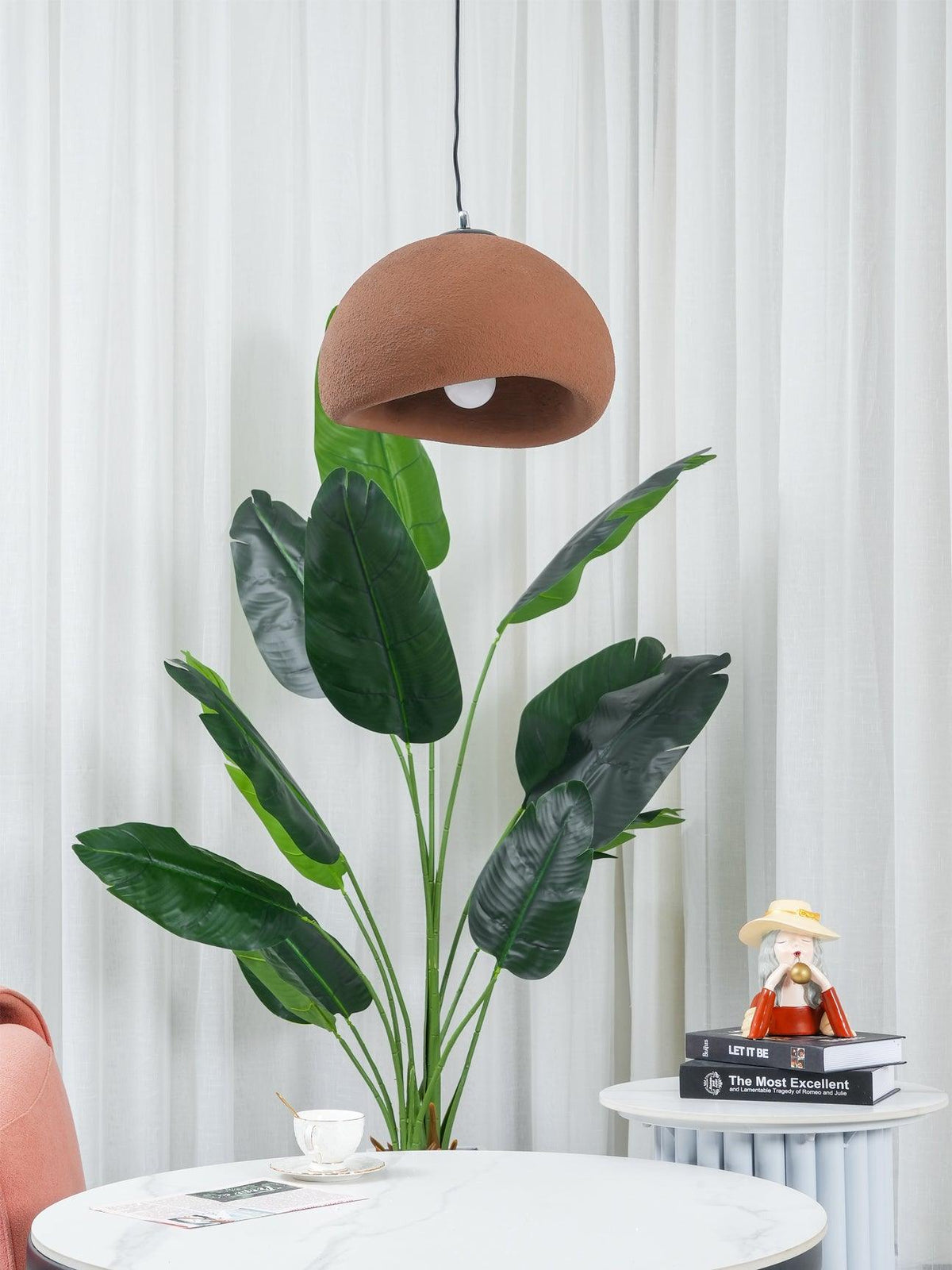 Nubia | Cloud Pendant Light, Sculptural Sphere Chandelier, Organic Hanging Lamp for Bedroom and Living Room