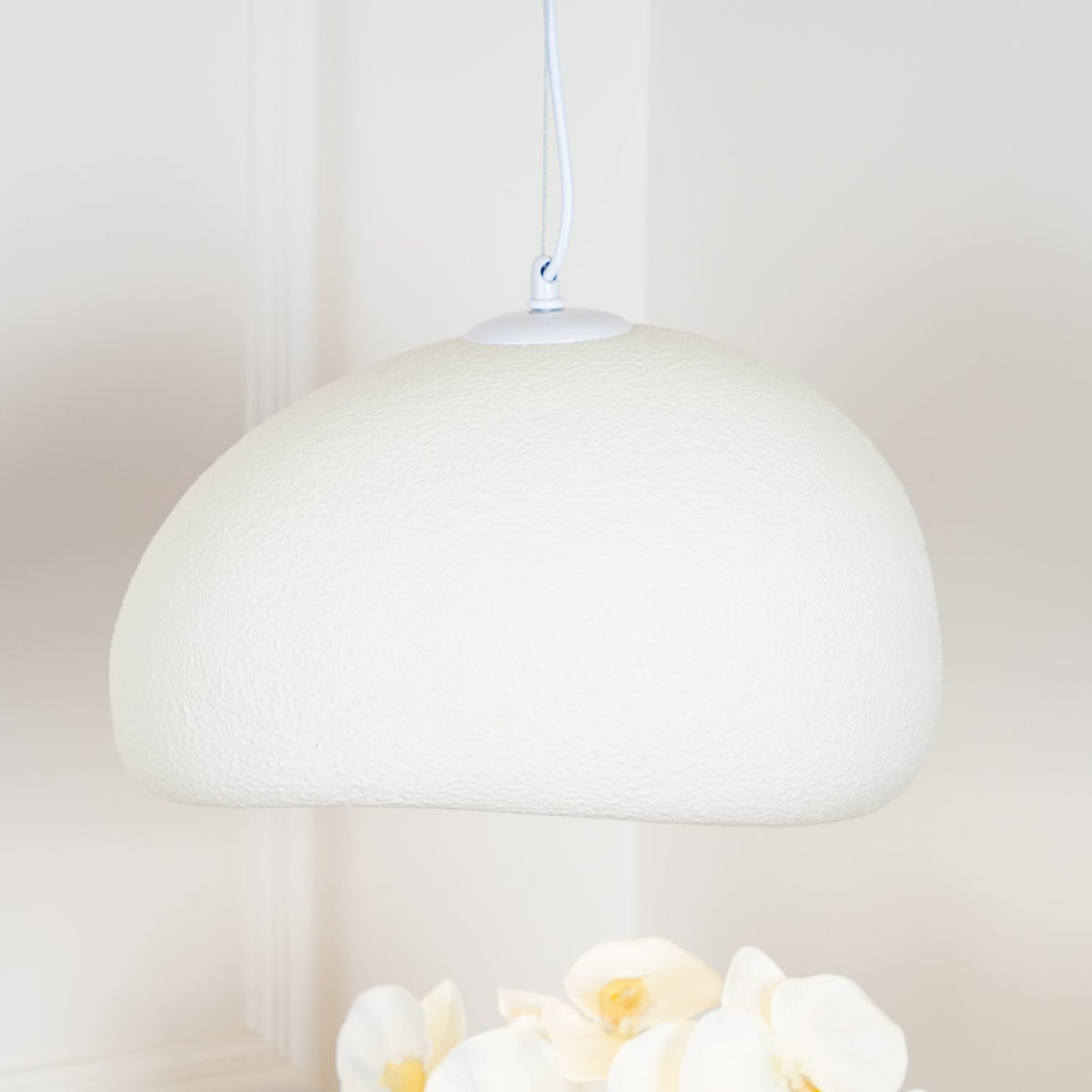 Nubia | Cloud Pendant Light, Sculptural Sphere Chandelier, Organic Hanging Lamp for Bedroom and Living Room