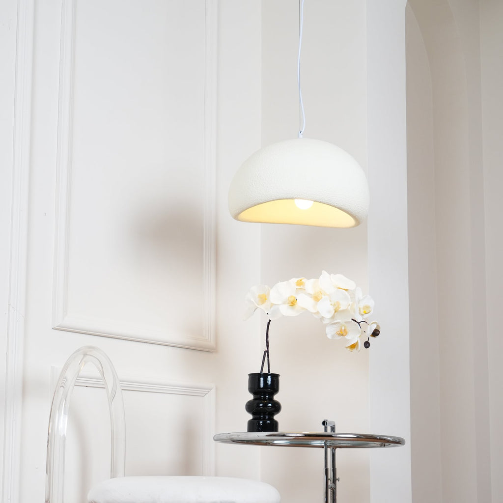 Nubia | Cloud Pendant Light, Sculptural Sphere Chandelier, Organic Hanging Lamp for Bedroom and Living Room