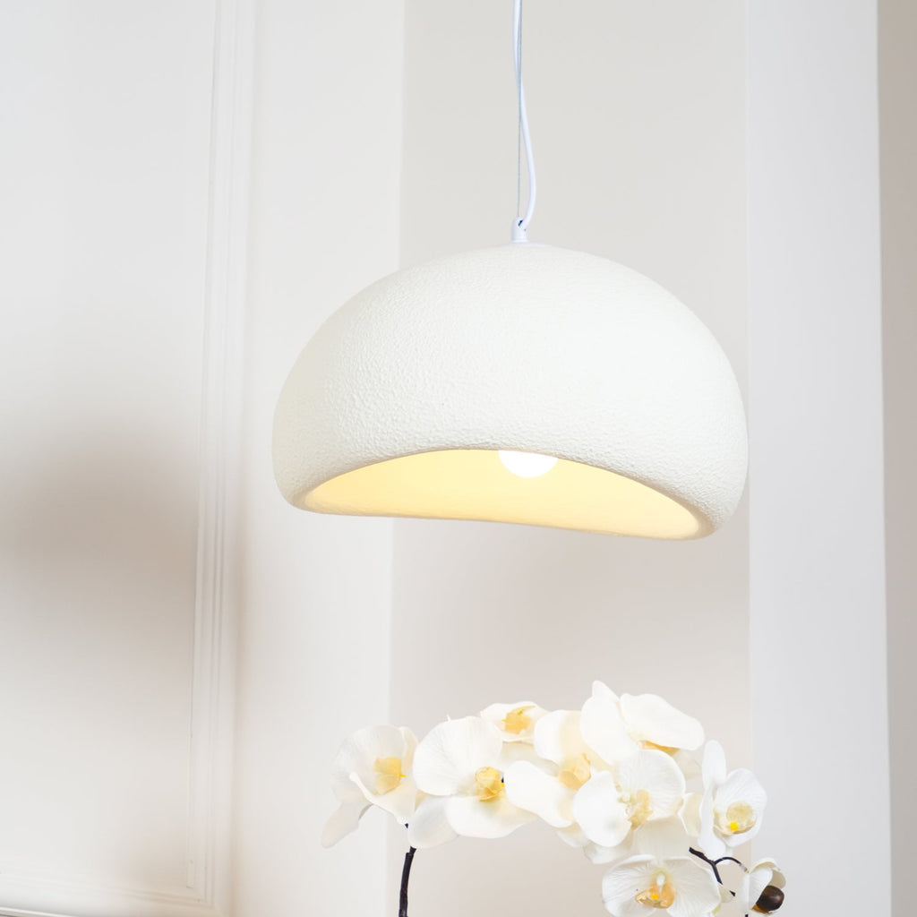 Nubia | Cloud Pendant Light, Sculptural Sphere Chandelier, Organic Hanging Lamp for Bedroom and Living Room