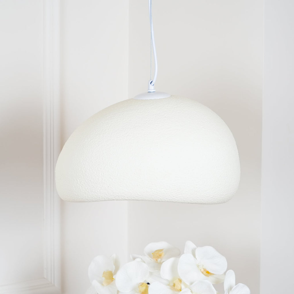 Nubia | Cloud Pendant Light, Sculptural Sphere Chandelier, Organic Hanging Lamp for Bedroom and Living Room