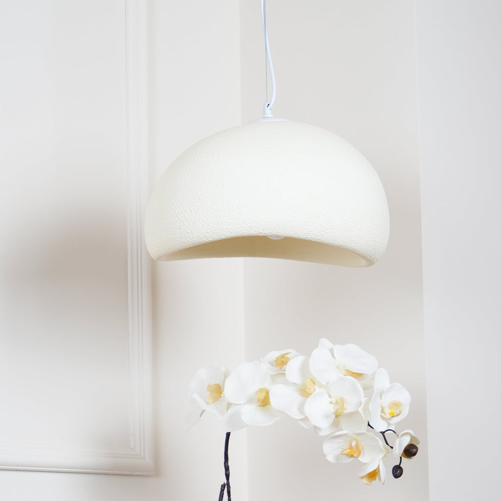 Nubia | Cloud Pendant Light, Sculptural Sphere Chandelier, Organic Hanging Lamp for Bedroom and Living Room