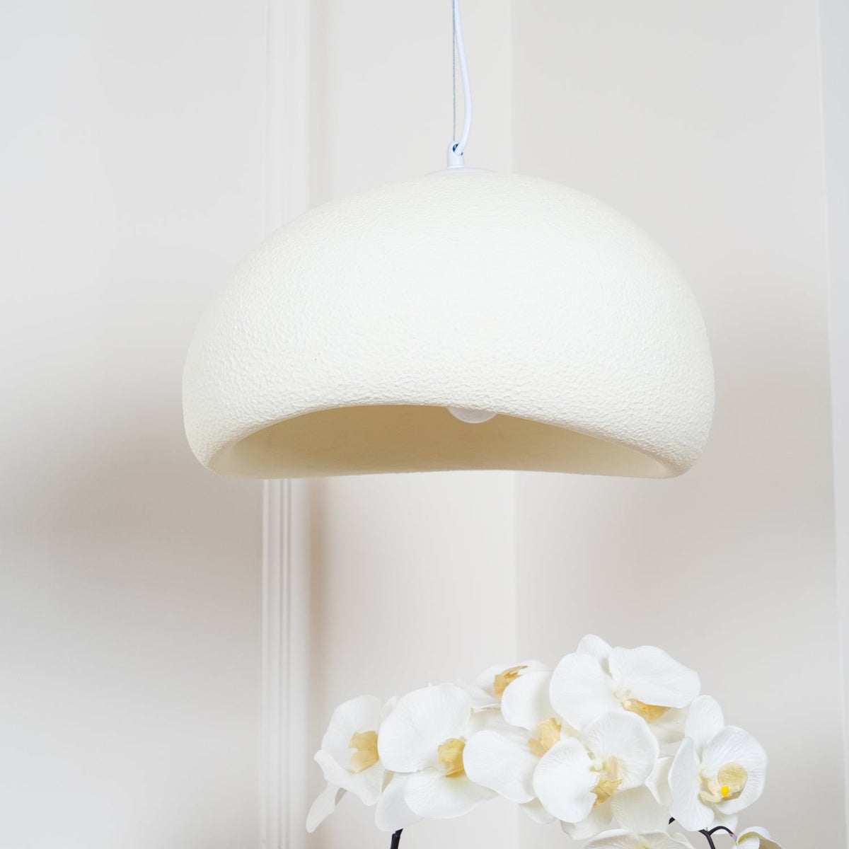 Nubia | Cloud Pendant Light, Sculptural Sphere Chandelier, Organic Hanging Lamp for Bedroom and Living Room