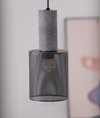 Concrete | Industrial Pendant Light, Cement Hanging Lamp for Kitchen Island, Dining Table and Bar