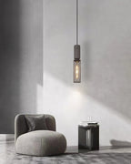Concrete | Industrial Pendant Light, Cement Hanging Lamp for Kitchen Island, Dining Table and Bar