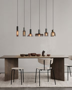 Concrete | Industrial Pendant Light, Cement Hanging Lamp for Kitchen Island, Dining Table and Bar
