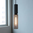 Concrete | Industrial Pendant Light, Cement Hanging Lamp for Kitchen Island, Dining Table and Bar