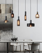 Concrete | Industrial Pendant Light, Cement Hanging Lamp for Kitchen Island, Dining Table and Bar