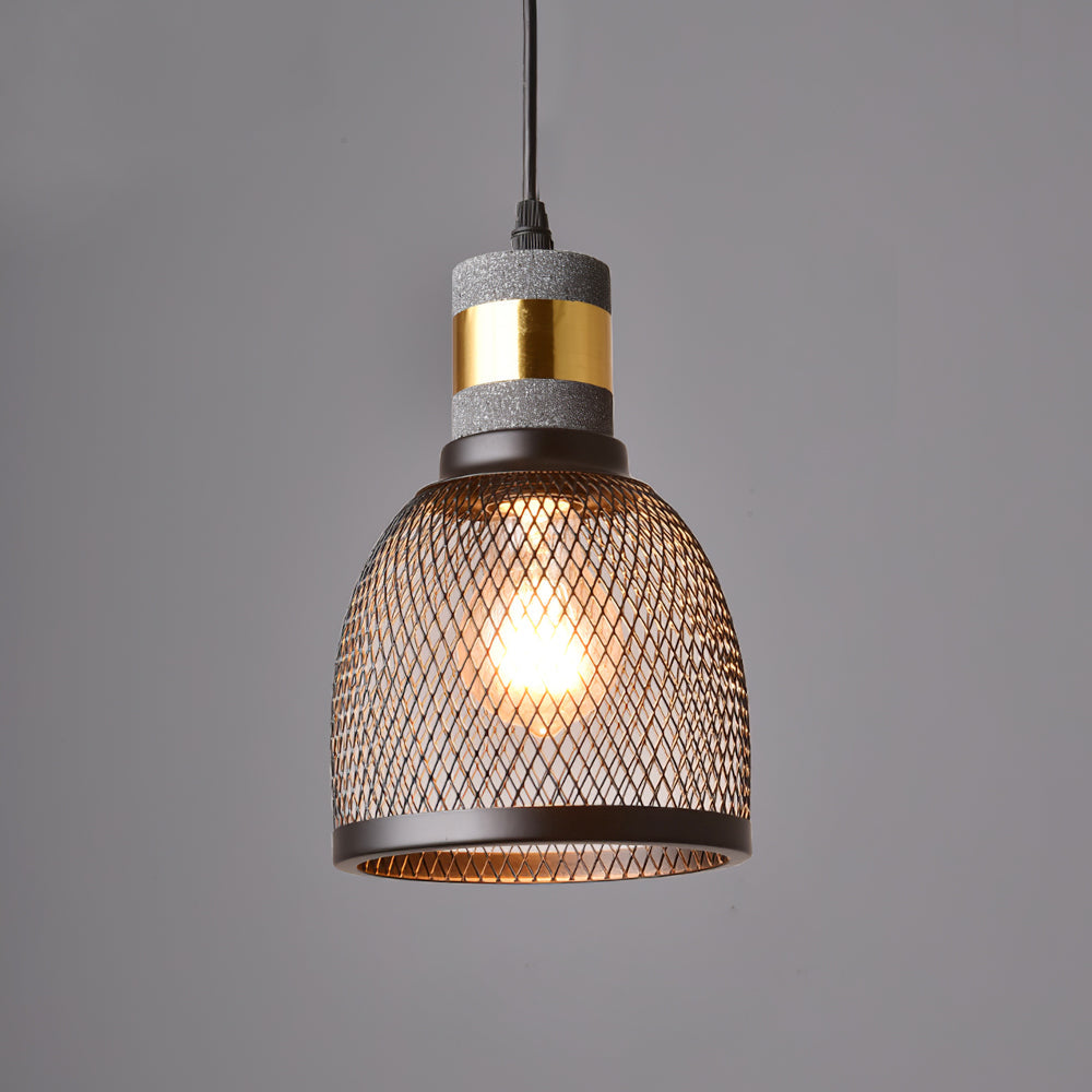 Concrete | Industrial Pendant Light, Cement Hanging Lamp for Kitchen Island, Dining Table and Bar