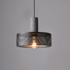 Concrete | Industrial Pendant Light, Cement Hanging Lamp for Kitchen Island, Dining Table and Bar