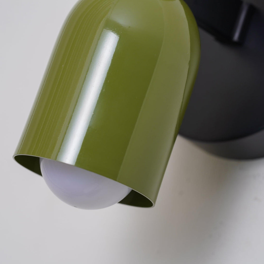 Duet | Two Tone Wall Lamp, Colorful Up Down Wall Sconce, Mid Century Modern Bedside Wall Light