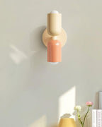 Duet | Two Tone Wall Lamp, Colorful Up Down Wall Sconce, Mid Century Modern Bedside Wall Light