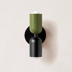 Duet | Two Tone Wall Lamp, Colorful Up Down Wall Sconce, Mid Century Modern Bedside Wall Light