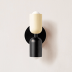 Duet | Two Tone Wall Lamp, Colorful Up Down Wall Sconce, Mid Century Modern Bedside Wall Light