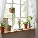 Bell Orchid | Lily of the Valley Table Lamp, Flower Bedside Lamp, Green Floral Night Light