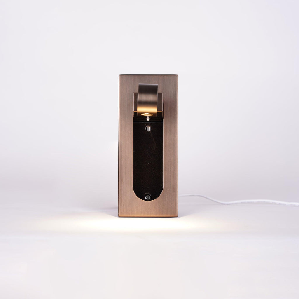 Pivot | LED Bedside Reading Light, Recessed Wall Mounted Reading Lamp, Adjustable Headboard Sconce
