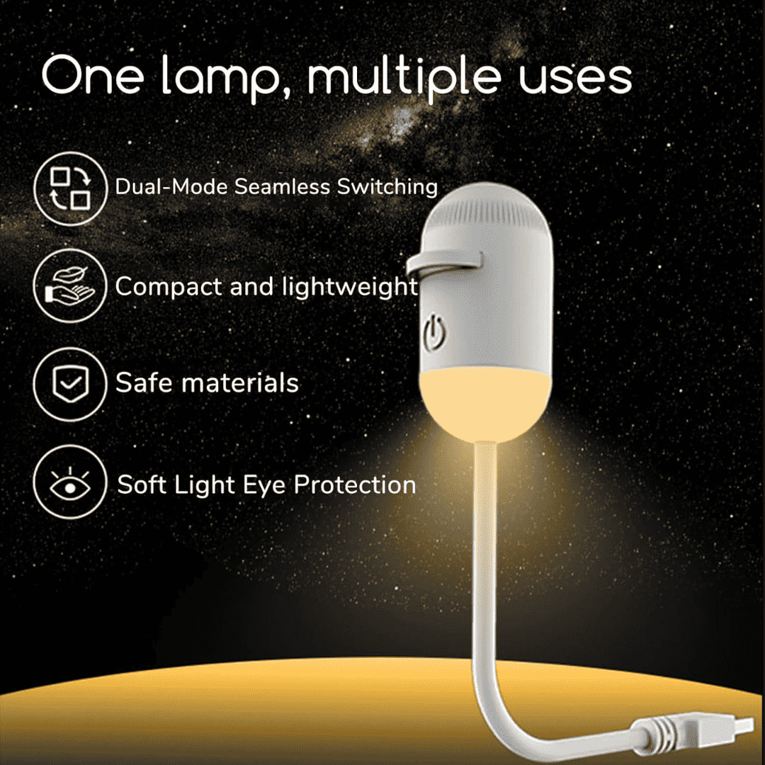 Orbit | Star Projector Night Light, Galaxy Projector for Bedroom Ceiling, USB Space Lamp for Kids