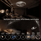 Orbit | Star Projector Night Light, Galaxy Projector for Bedroom Ceiling, USB Space Lamp for Kids