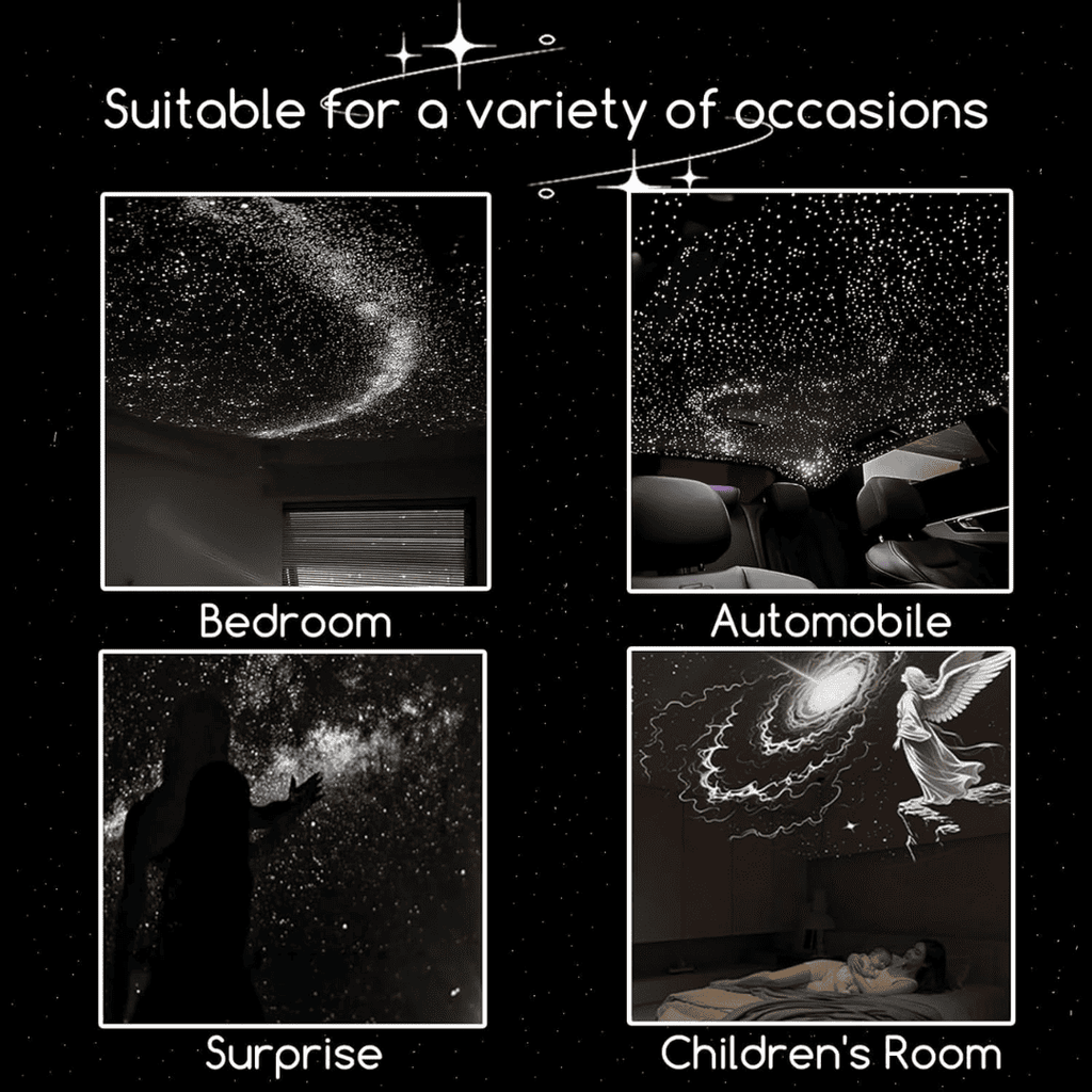 Orbit | Star Projector Night Light, Galaxy Projector for Bedroom Ceiling, USB Space Lamp for Kids