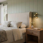 Fold | Recessed Bedside Wall Light, Flush Mount LED Reading Lamp, Adjustable Hotel Style Headboard Sconce